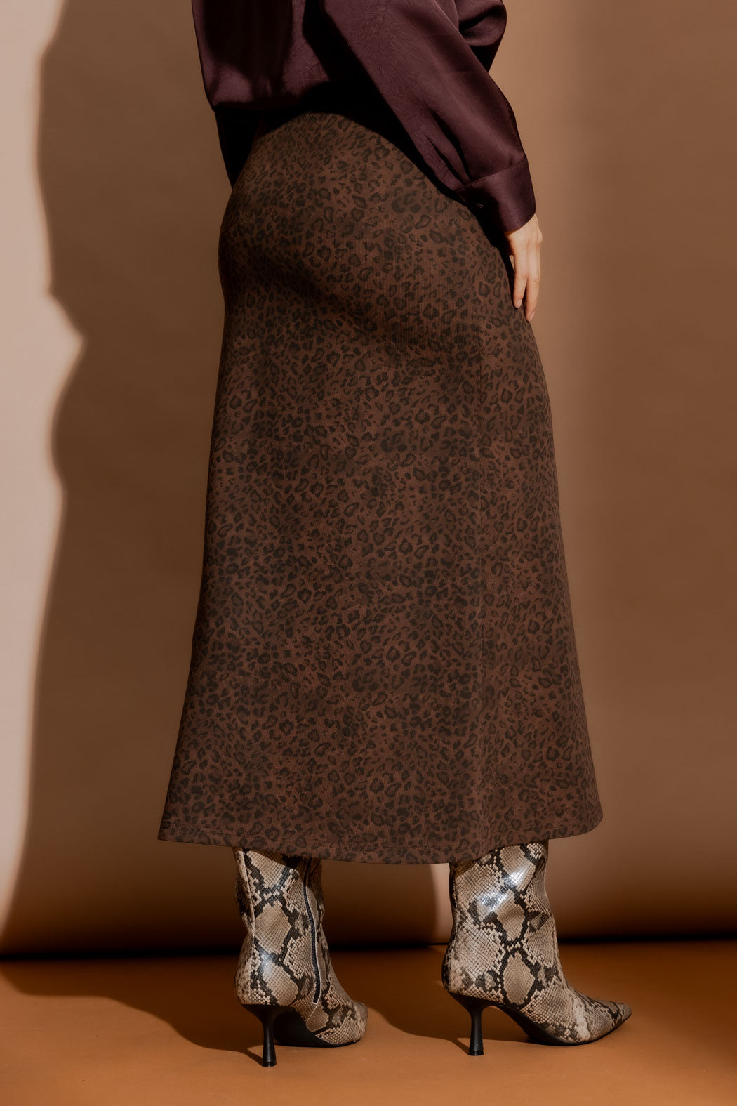 Animal Maxi Skirt