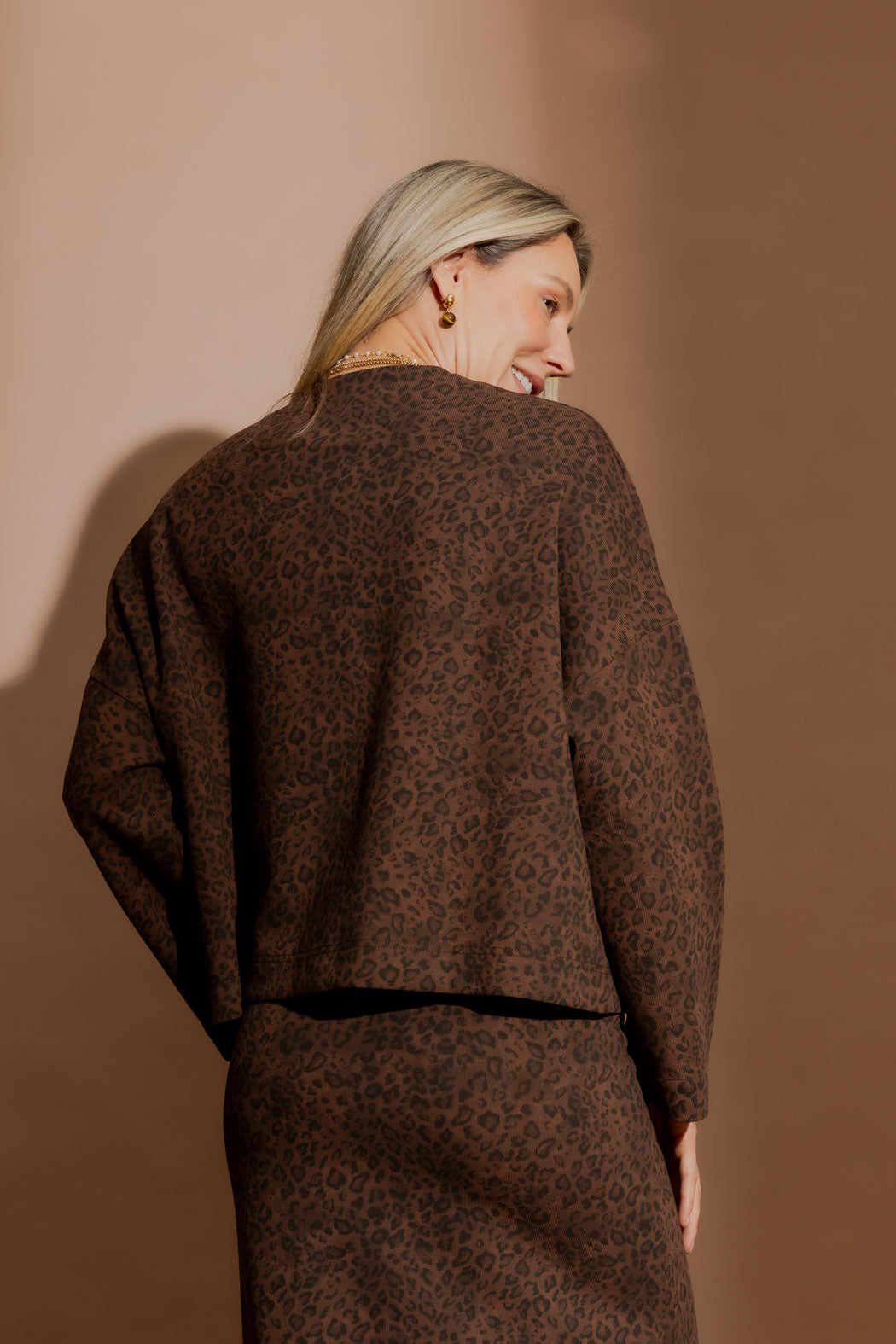 Animal Pocket Cardigan