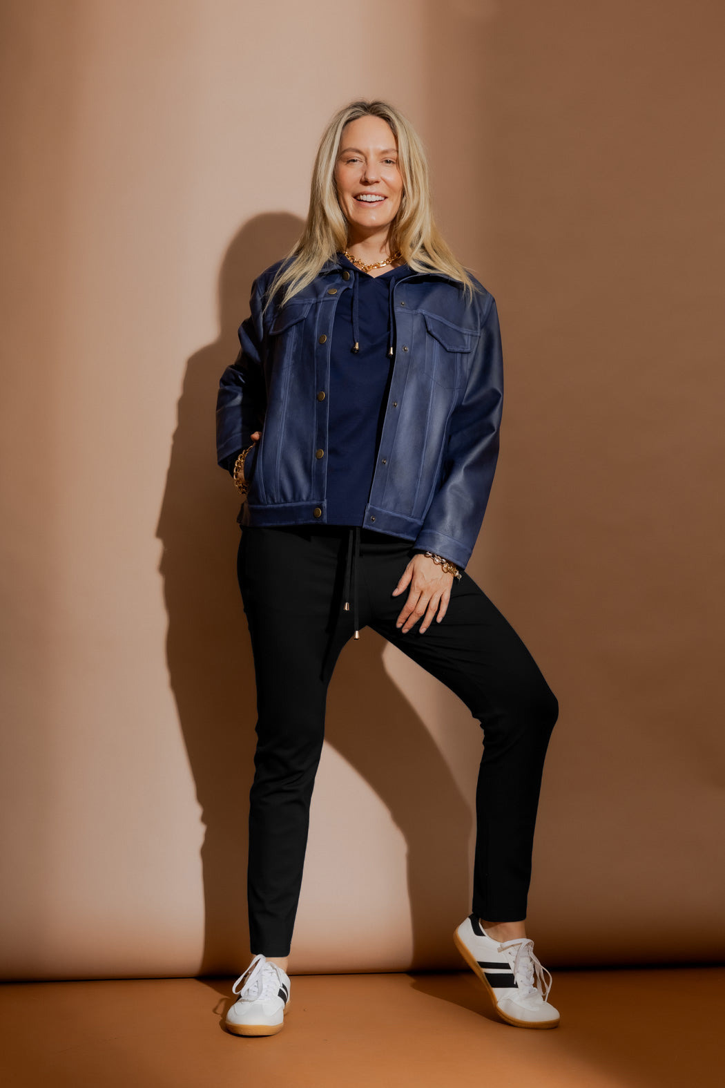 Black Ponte Pull-On Pant