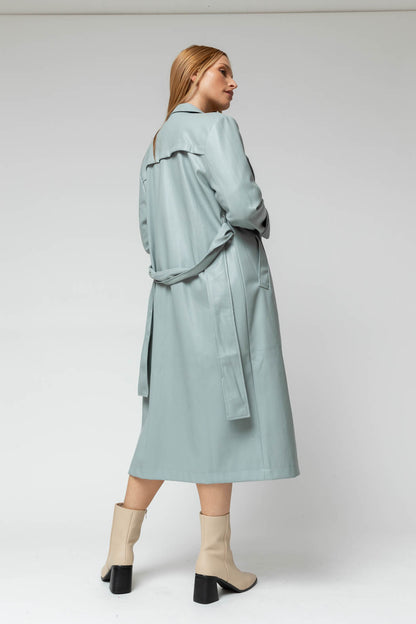 Blue Ultra Trench Coat - Sale
