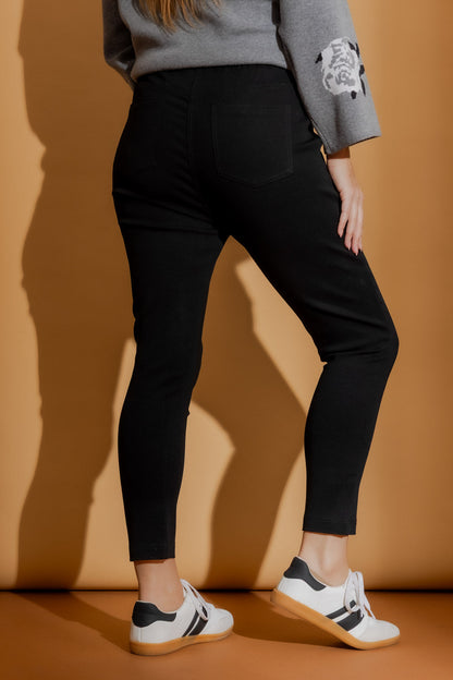 Black Cargo Jogger Pant