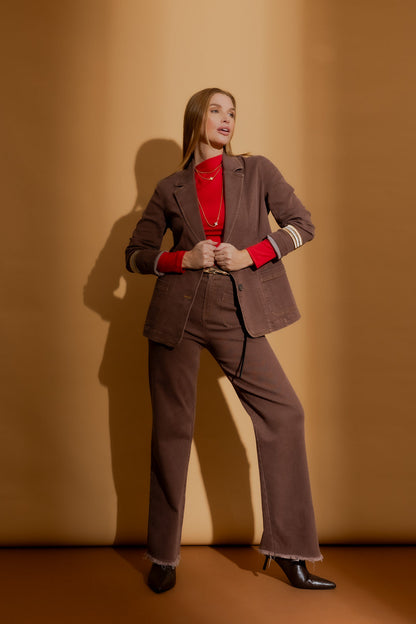 Brown Pocket Jean