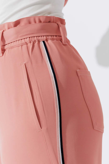 Blush Sport Paperbag Pant