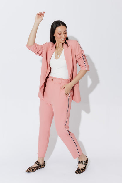 Blush Sport Paperbag Pant