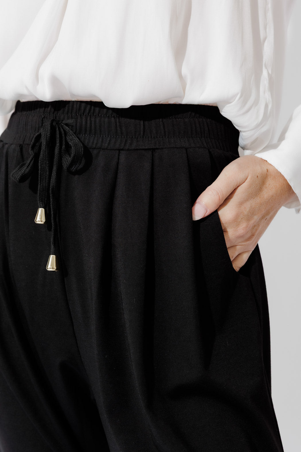 Black Lux Street Pant