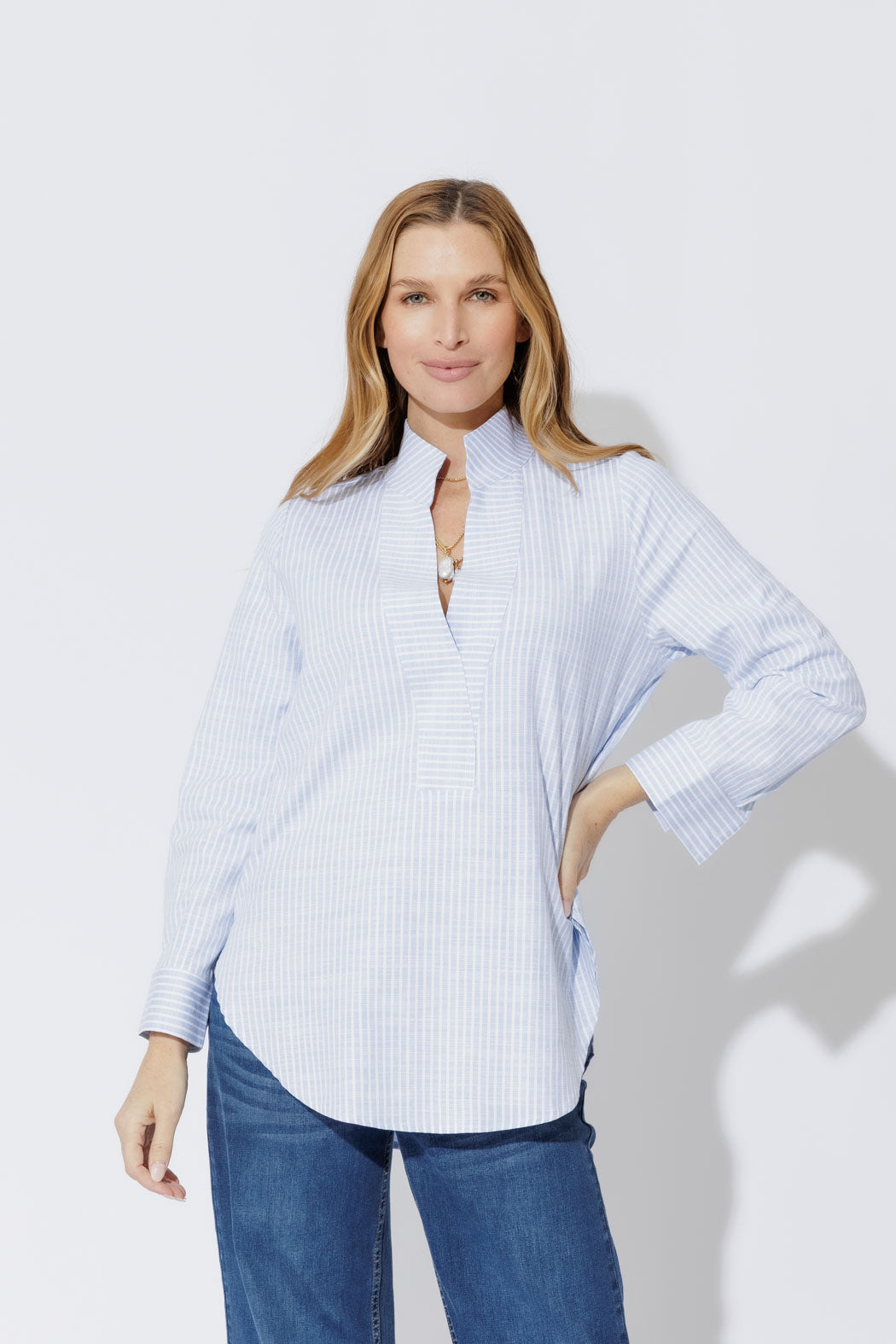 Blue Cotton Milan Blogger