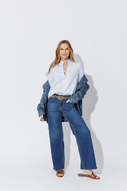 Blue Cotton Milan Blogger