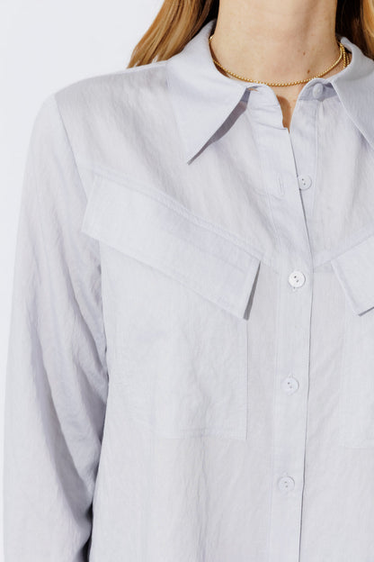 Blue Angle Pocket Shirt