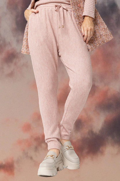 Cable Lounge Pant In Pink