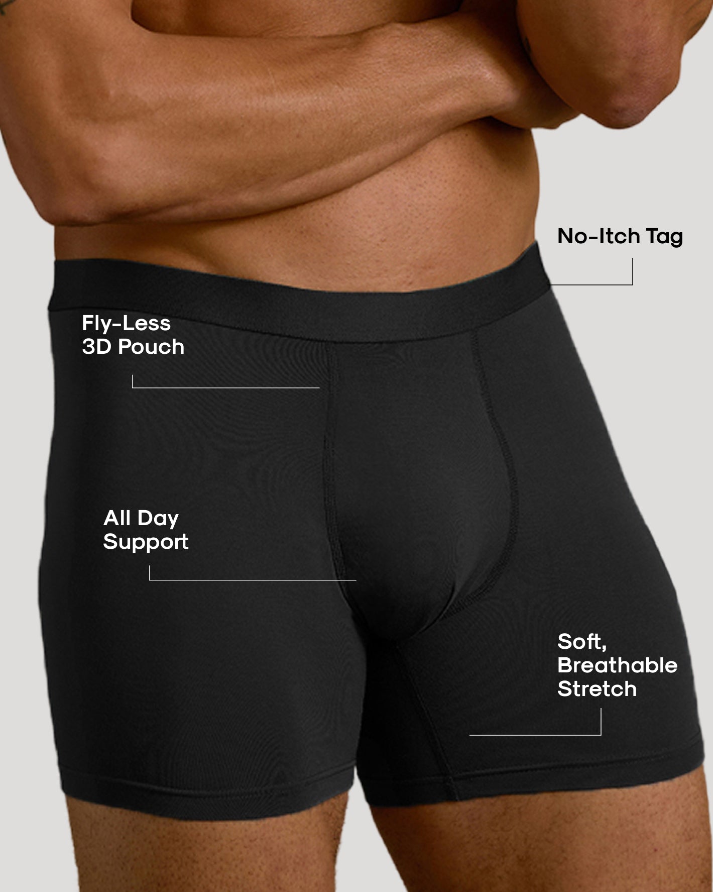 Black Boxer Brief