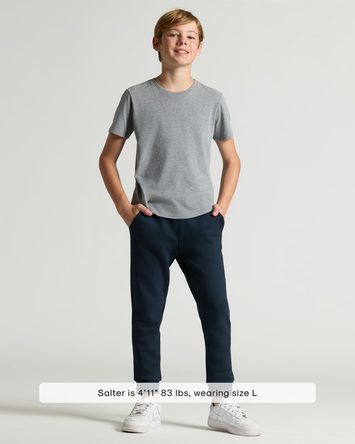Boys' Classic Curved Hem Crew Neck 6-Pack