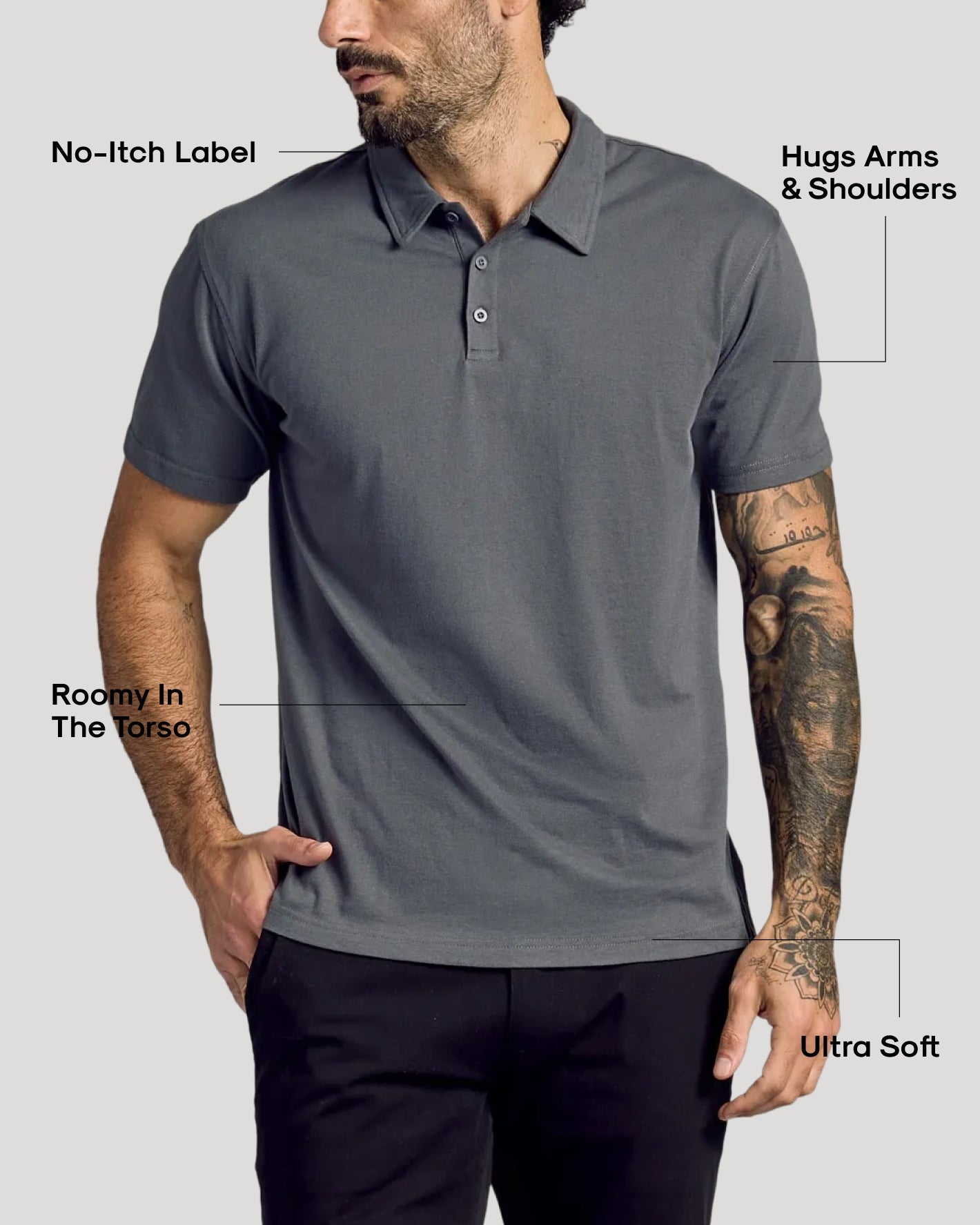 Carbon Classic Polo