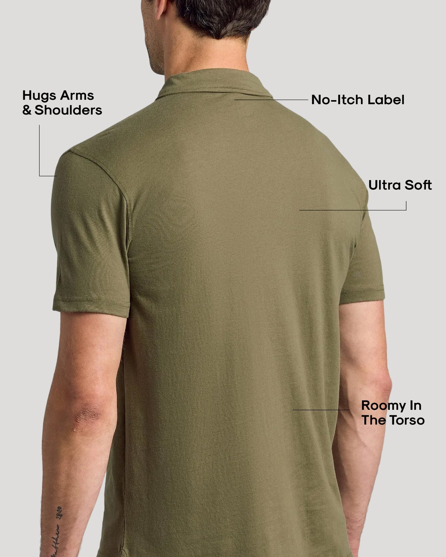 Military Green Classic Polo