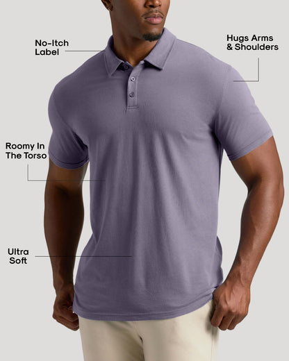 Seasonal Tall Classic Polo 3-Pack