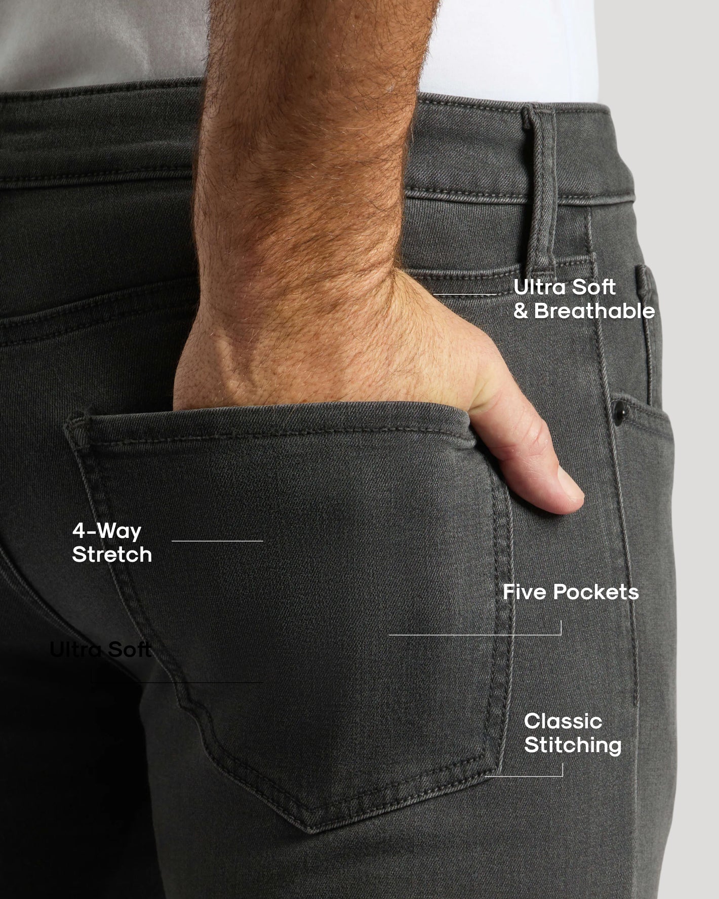 Slim Comfort Stretch Jeans 3-Pack