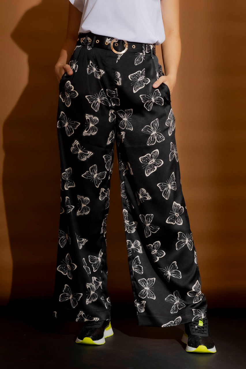 Butterfly Belt Cleo Pants
