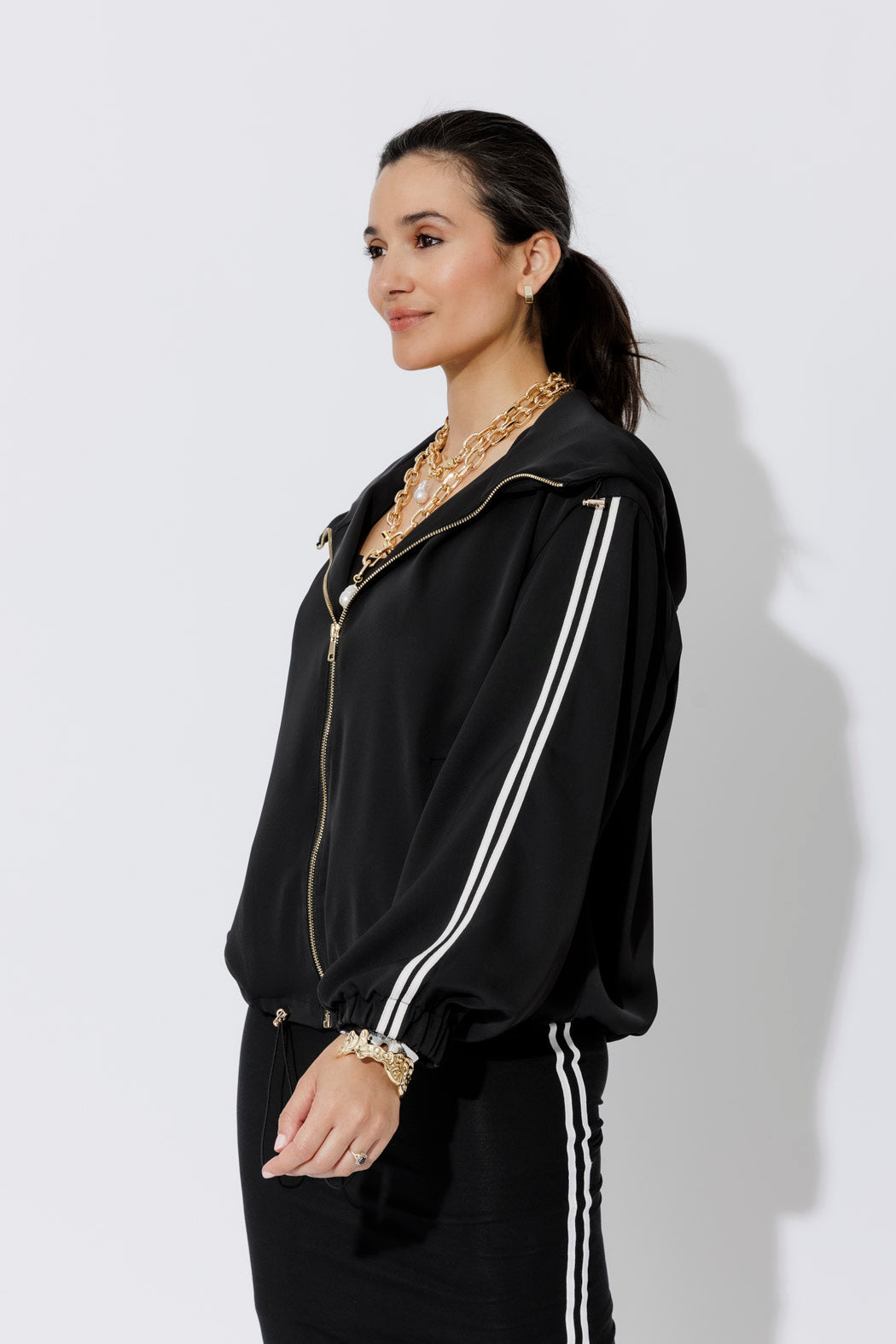 Black Euro Sport Jacket