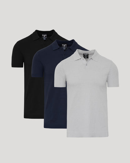 The Core Dressy Polo 3-Pack