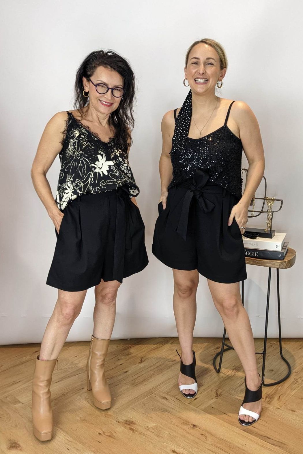 Black Paperbag Short - Final Sale