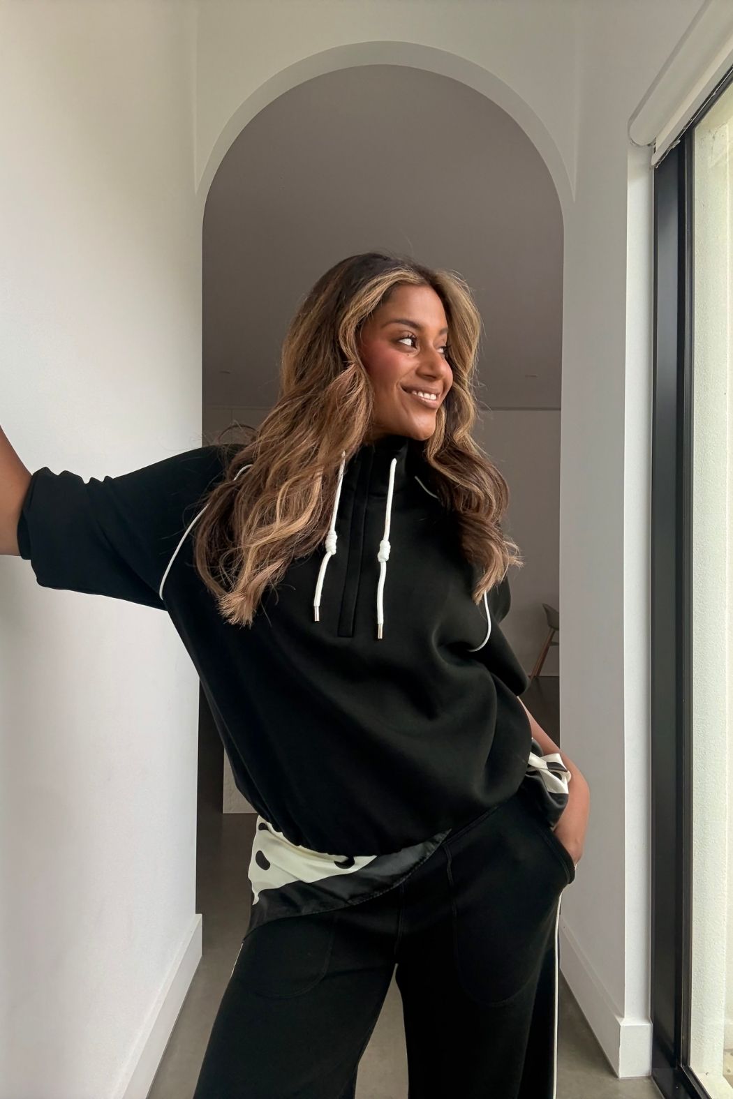 Black Scuba Hamptons Jumper