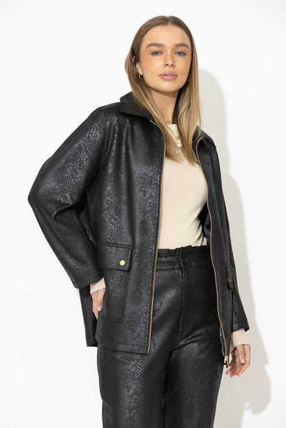 Black Snake Riding Jacket