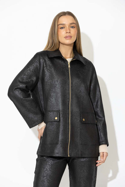 Black Snake Riding Jacket
