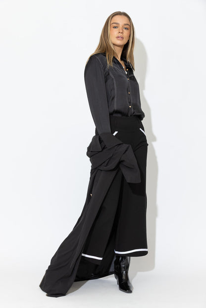 Black Ponte Coco Pant