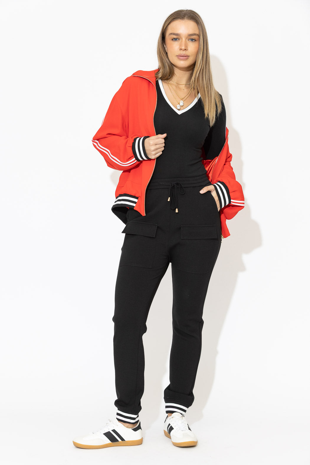 Black Tencel Sport Top
