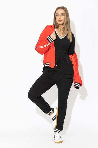 Black Sport Jogger Pant