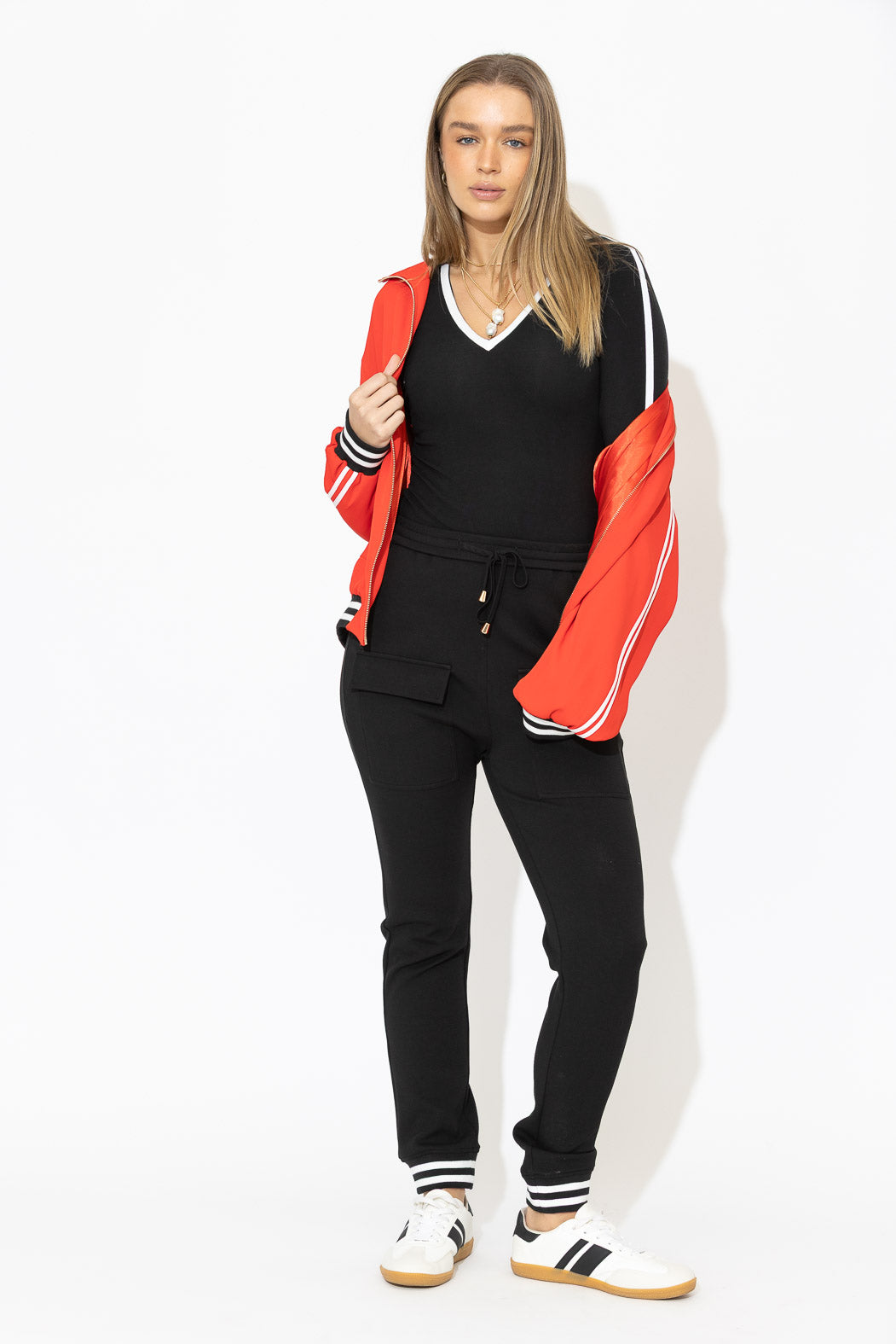 Black Tencel Sport Top