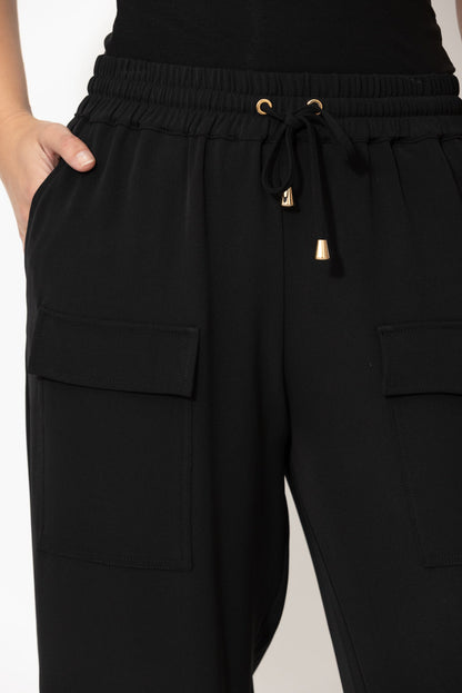 Black Lustra Cargo Pant
