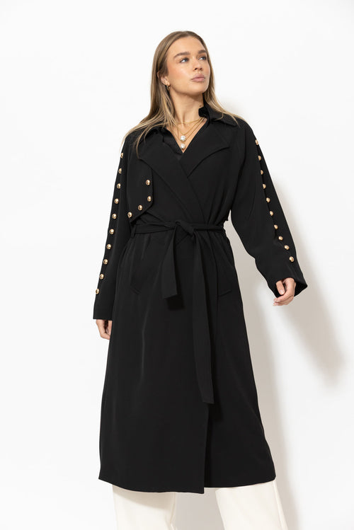Black Lustra Dome Trench