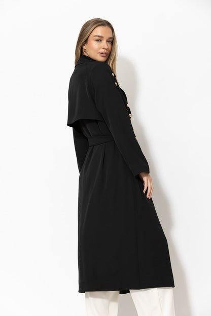 Black Lustra Dome Trench