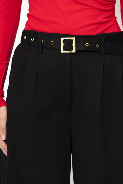 Black Ponte Baggy Pant