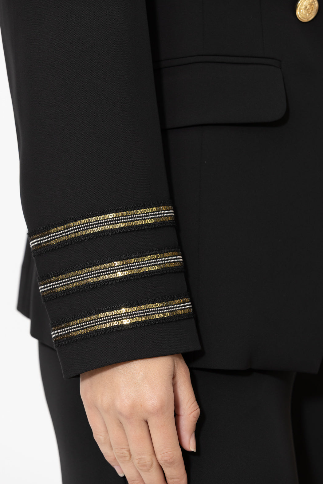 Black Euro Thriller Blazer