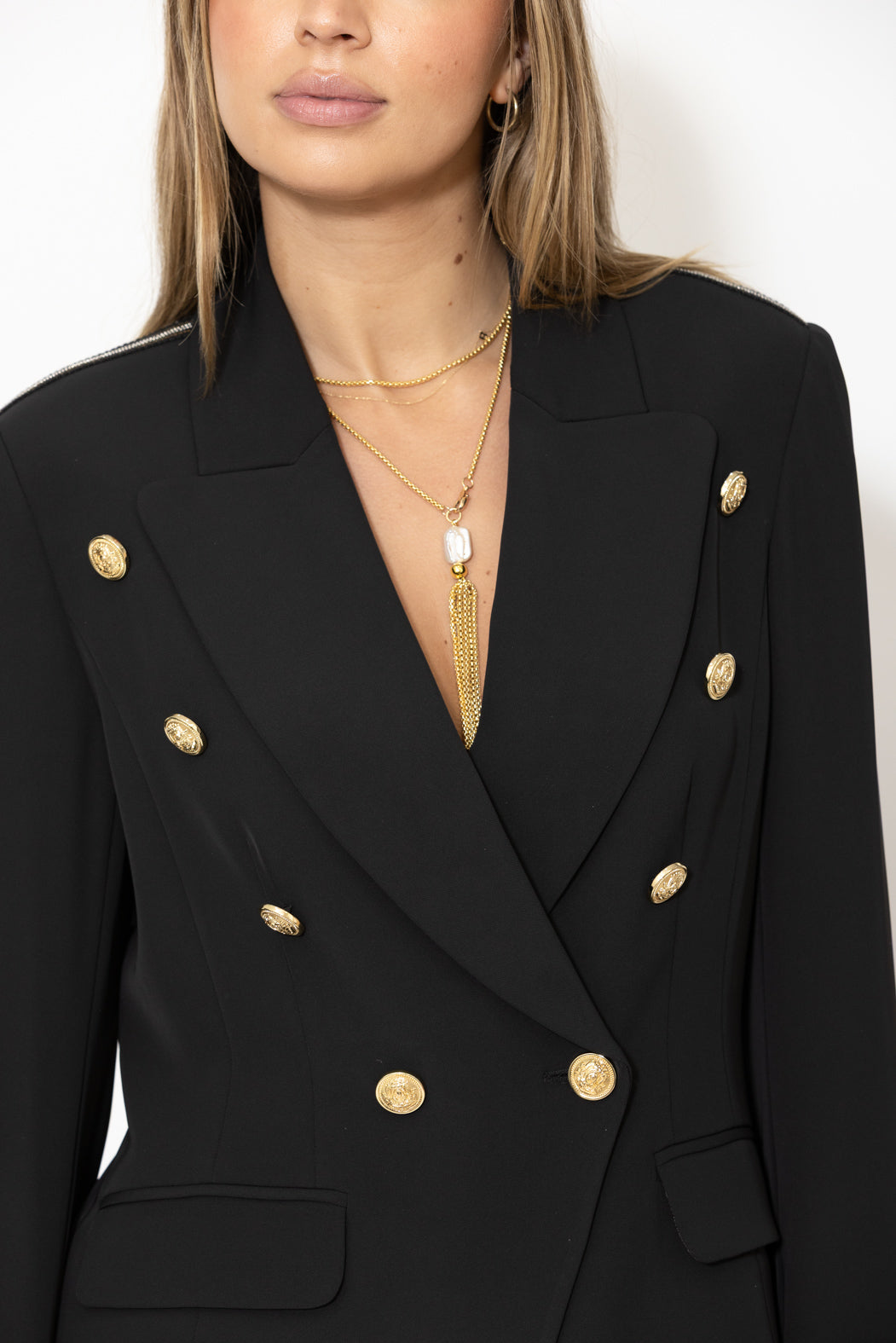 Black Euro Thriller Blazer