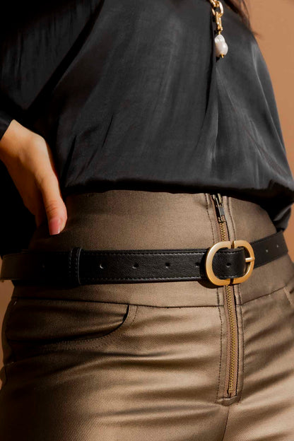 Black Classic Belt