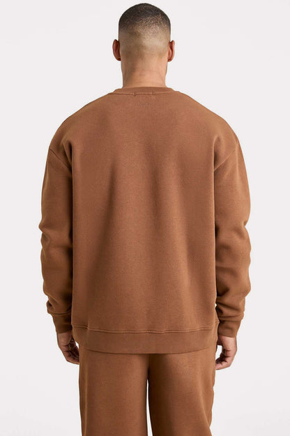 Men's Classic Crewneck Sweatshirt | Chocolate