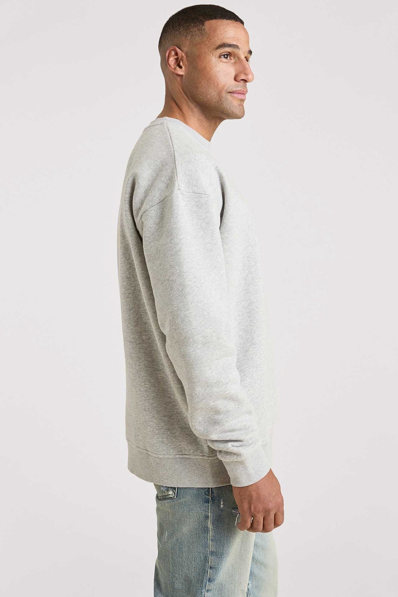 Men's Classic Crewneck Sweatshirt | Heather Grey