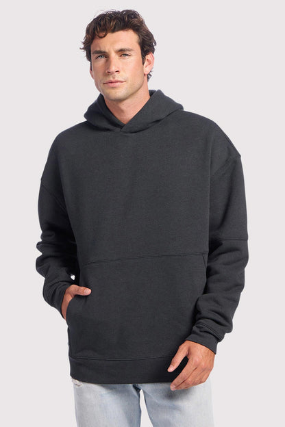 Vintage Fleece Men's Hoodie | Black