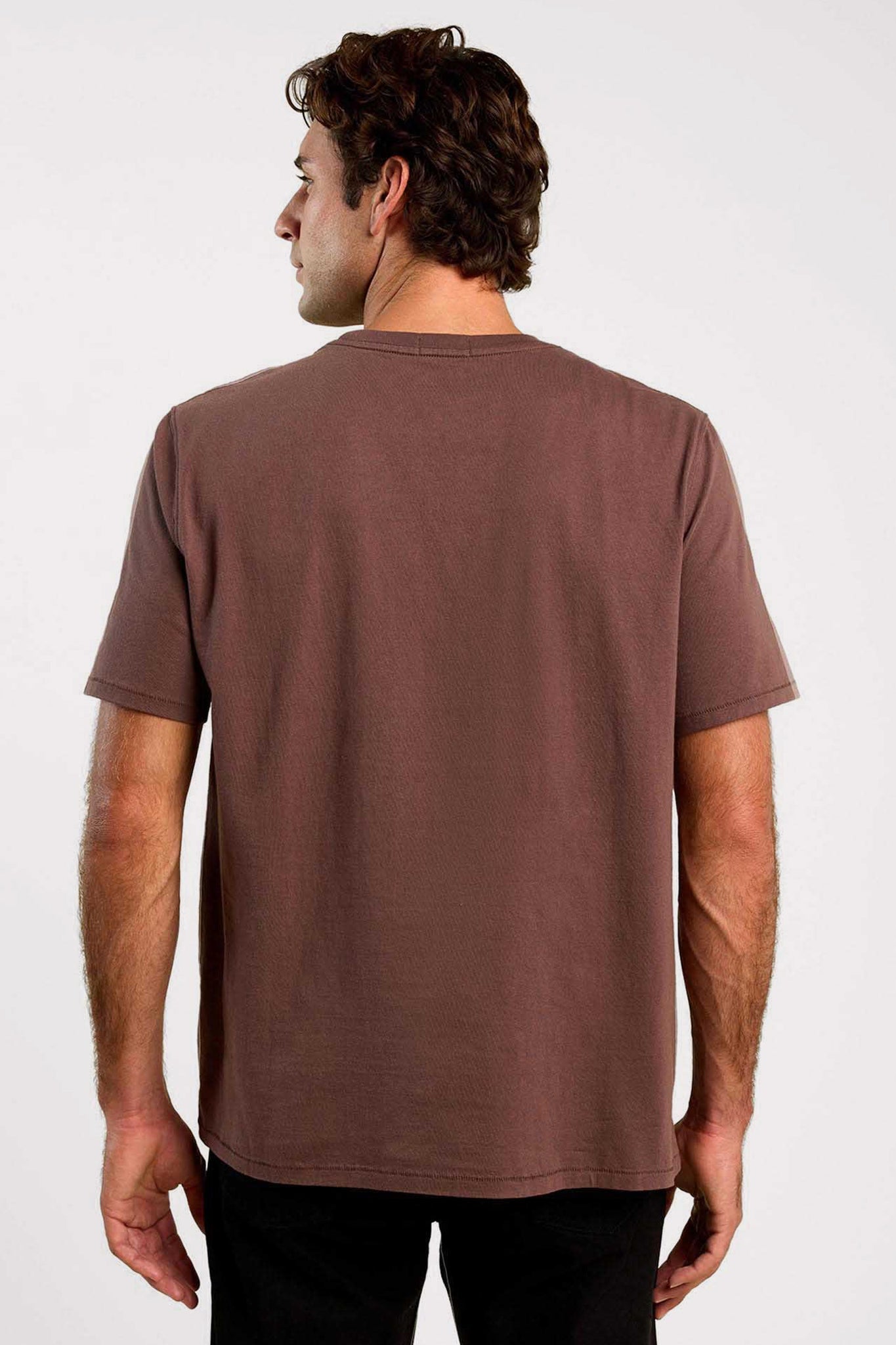 Vintage Cotton Men's Everyday T-Shirt | Coffee