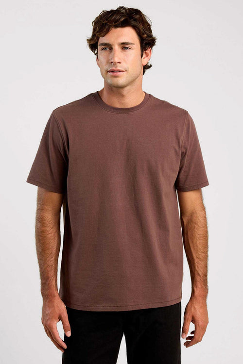 Vintage Cotton Men's Everyday T-Shirt | Coffee