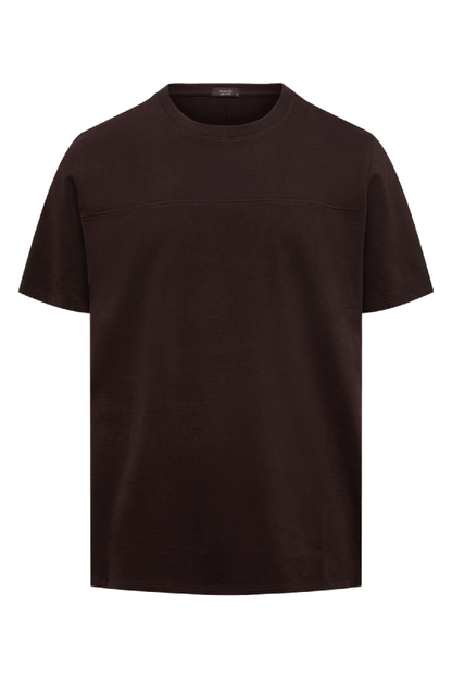 Men's Steady Seamed Tee | Eggplant