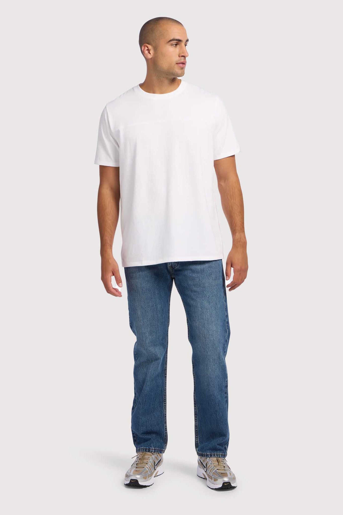 Men's Steady Seamed Tee | White