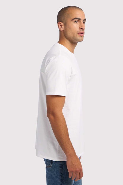 Men's Steady Seamed Tee | White