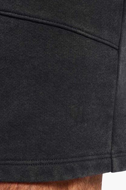 Vintage Fleece Men's Short | Washed Black