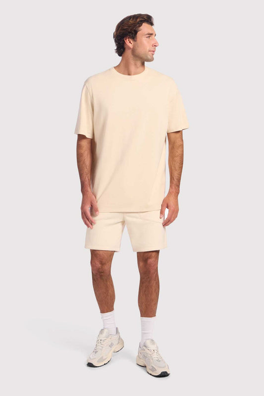 Vintage Fleece Men's Short | Washed Bone