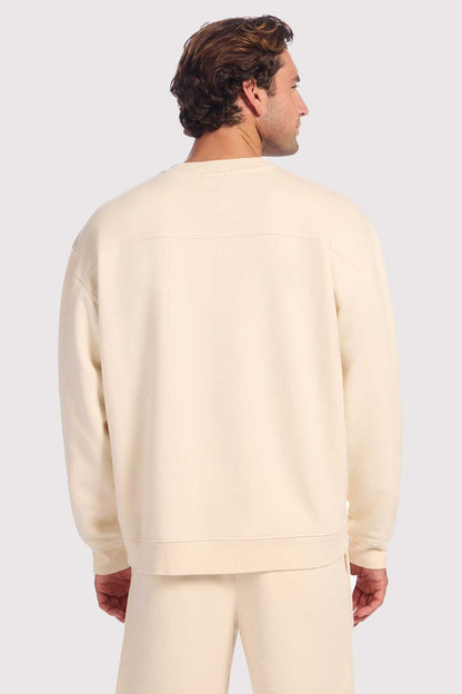 Vintage Fleece Men's Crewneck | Washed Bone