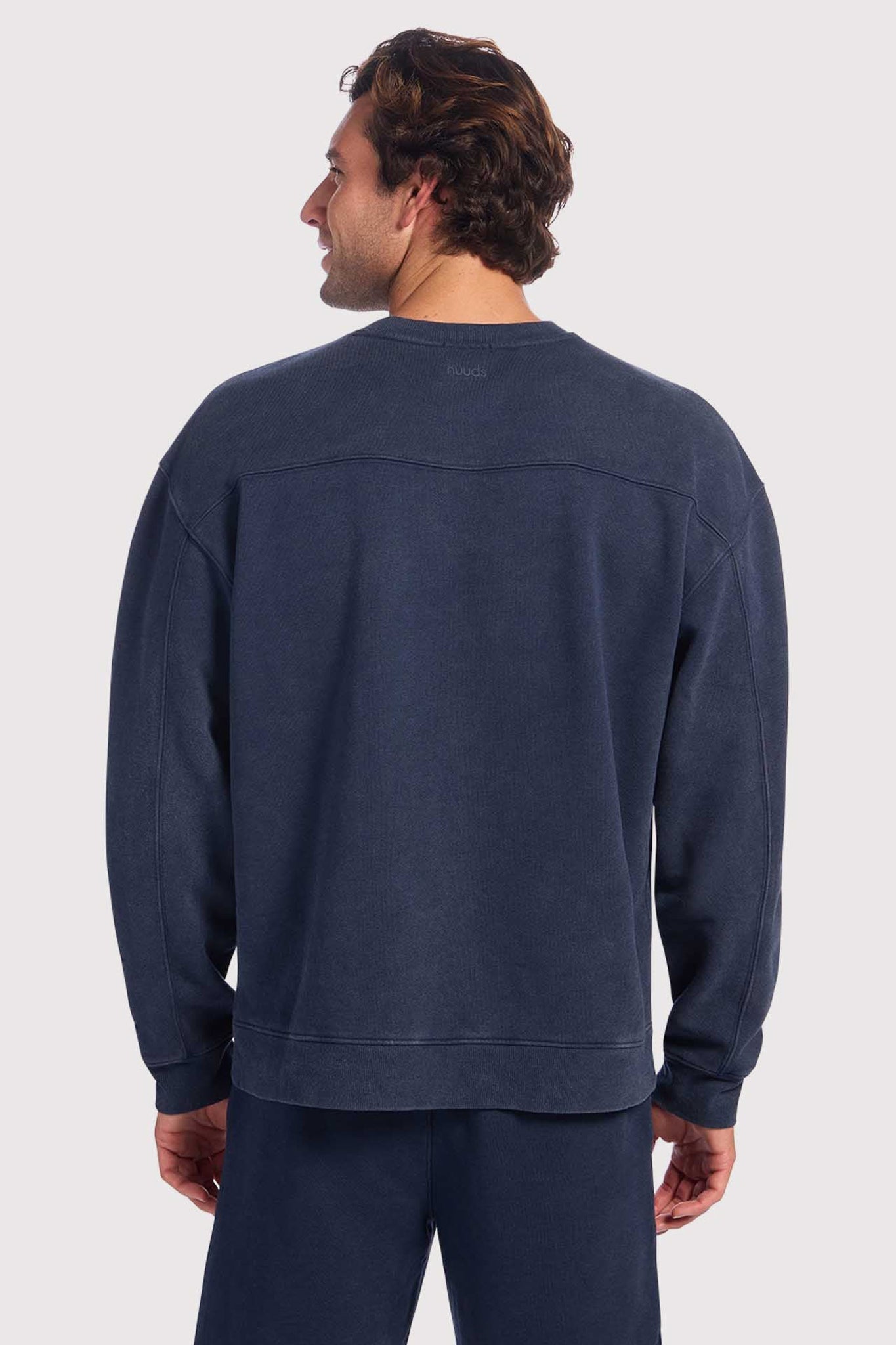Vintage Fleece Men's Crewneck | Washed Navy