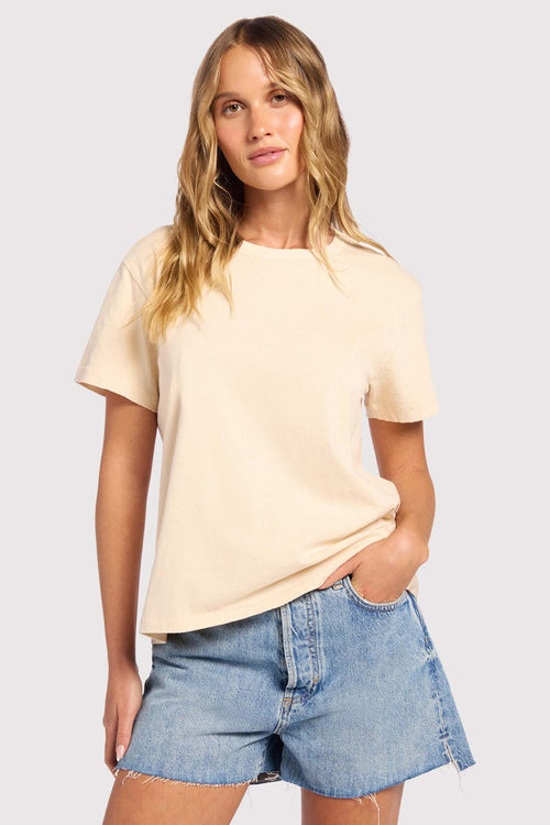 Vintage Cotton Everyday T-Shirt | Bone